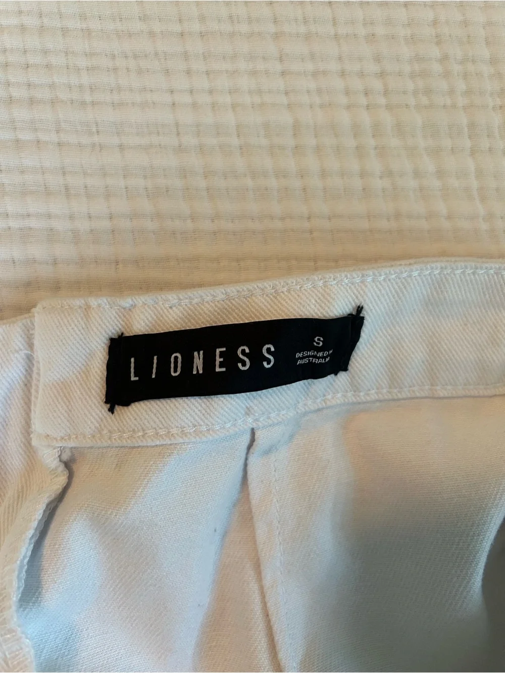 Princess Polly Lioness The Lola White Mini Skirt with Side Slit